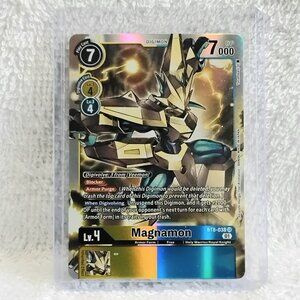 3/$35 Mint Magnamon Digimon Holo Card BT8-038 SR by Bandai!!